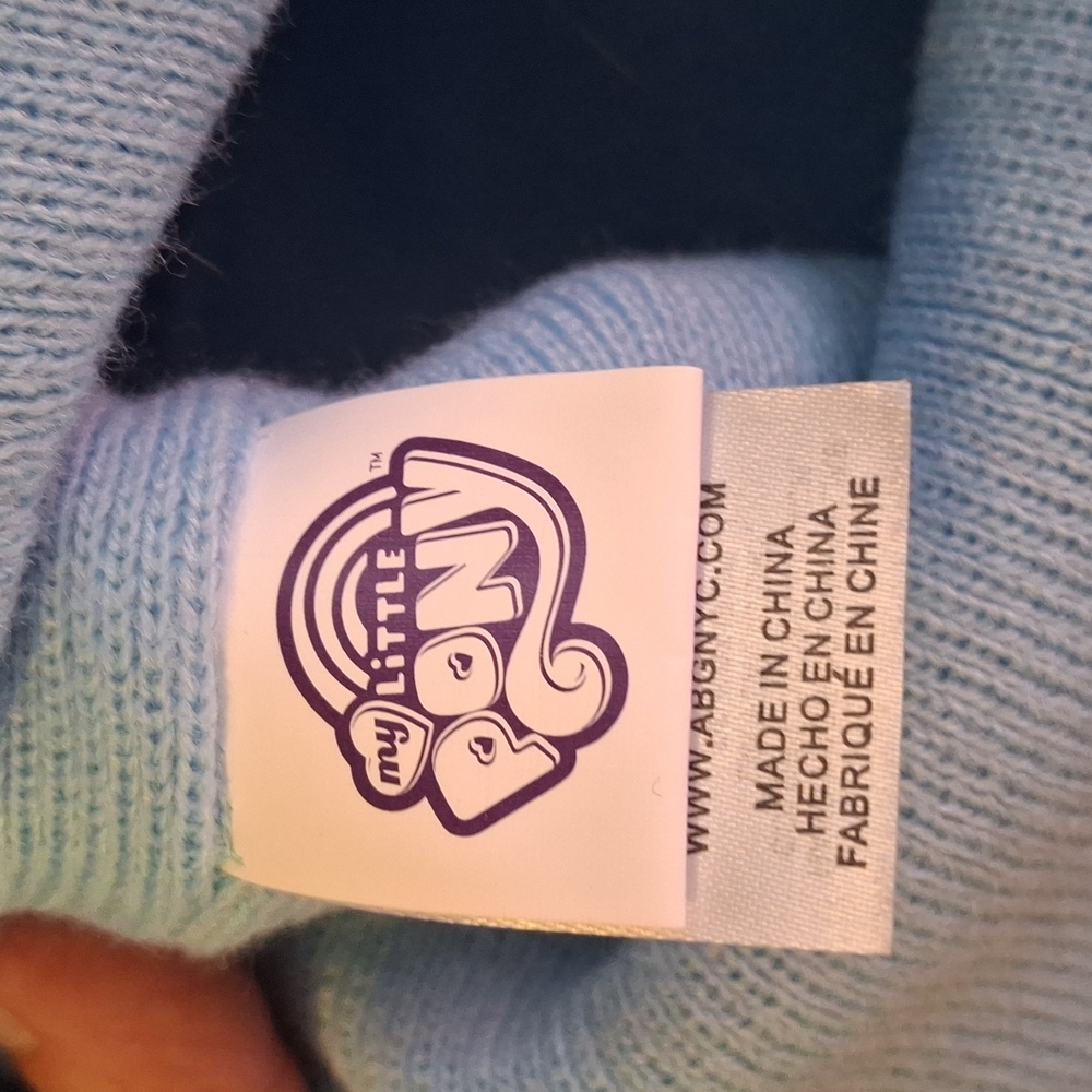 My Little Pony Light Blue Knit Hat - Picture 5 of 5
